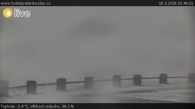 Praděd - Vysílač - Praděd - Vysílač - 16.3.2026 v 10:40