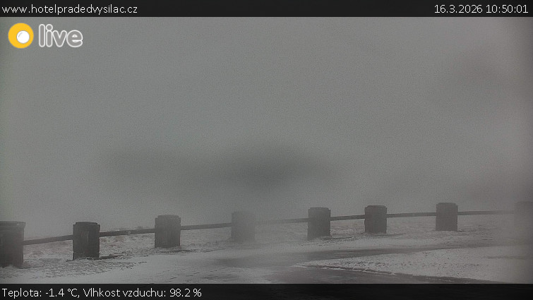 Praděd - Vysílač - Praděd - Vysílač - 16.3.2026 v 10:50