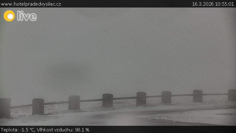 Praděd - Vysílač - Praděd - Vysílač - 16.3.2026 v 10:55