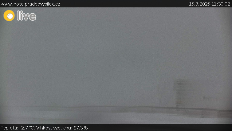 Praděd - Vysílač - Praděd - Vysílač - 16.3.2026 v 11:30