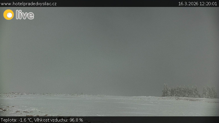 Praděd - Vysílač - Praděd - Vysílač - 16.3.2026 v 12:20