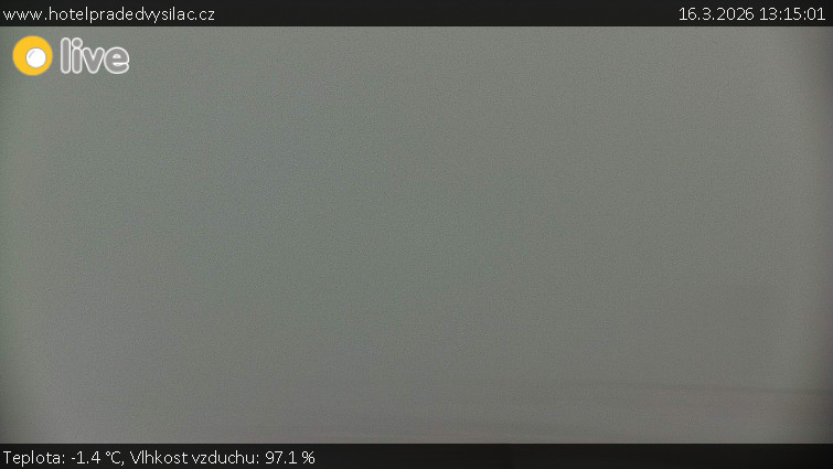 Praděd - Vysílač - Praděd - Vysílač - 16.3.2026 v 13:15