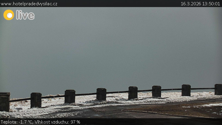 Praděd - Vysílač - Praděd - Vysílač - 16.3.2026 v 13:50