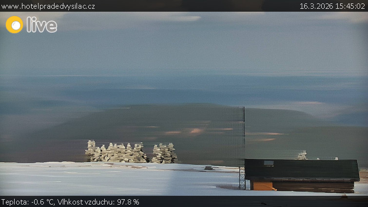 Praděd - Vysílač - Praděd - Vysílač - 16.3.2026 v 15:45
