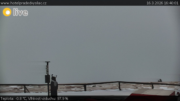 Praděd - Vysílač - Praděd - Vysílač - 16.3.2026 v 16:40