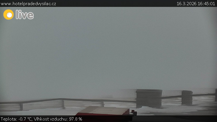 Praděd - Vysílač - Praděd - Vysílač - 16.3.2026 v 16:45