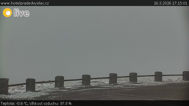 Praděd - Vysílač - Praděd - Vysílač - 16.3.2026 v 17:15