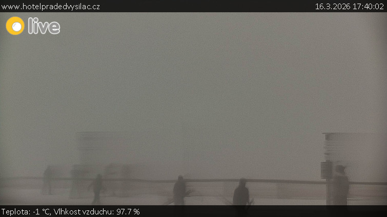 Praděd - Vysílač - Praděd - Vysílač - 16.3.2026 v 17:40