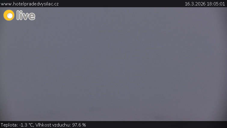 Praděd - Vysílač - Praděd - Vysílač - 16.3.2026 v 18:05