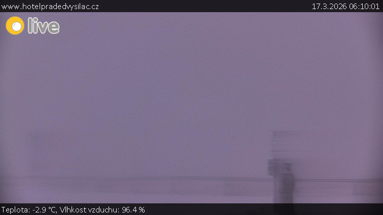 Praděd - Vysílač - Praděd - Vysílač - 17.3.2026 v 06:10