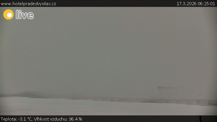 Praděd - Vysílač - Praděd - Vysílač - 17.3.2026 v 06:25