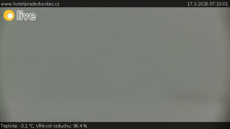 Praděd - Vysílač - Praděd - Vysílač - 17.3.2026 v 07:10