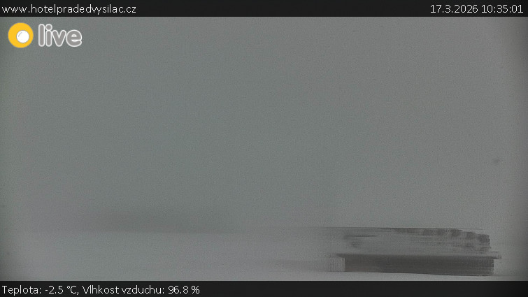 Praděd - Vysílač - Praděd - Vysílač - 17.3.2026 v 10:35