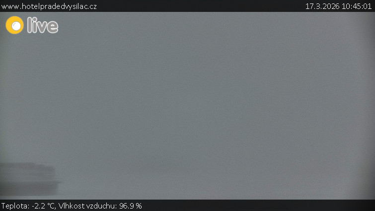 Praděd - Vysílač - Praděd - Vysílač - 17.3.2026 v 10:45