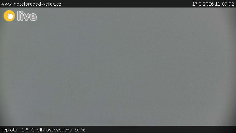 Praděd - Vysílač - Praděd - Vysílač - 17.3.2026 v 11:00