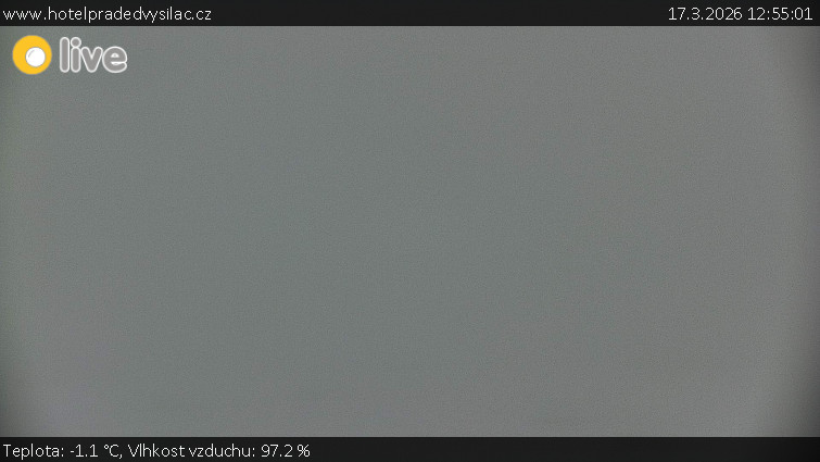 Praděd - Vysílač - Praděd - Vysílač - 17.3.2026 v 12:55