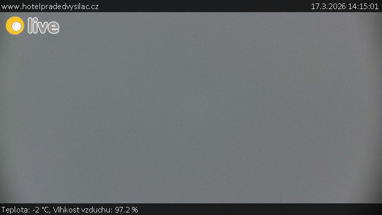 Praděd - Vysílač - Praděd - Vysílač - 17.3.2026 v 14:15
