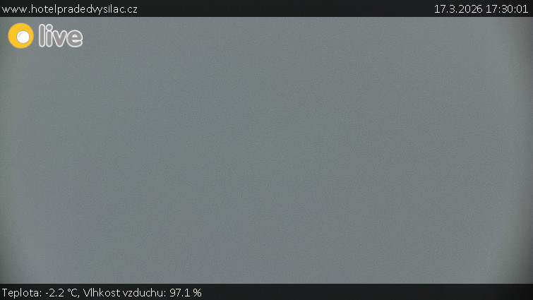 Praděd - Vysílač - Praděd - Vysílač - 17.3.2026 v 17:30
