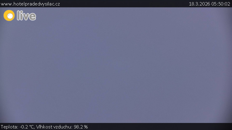 Praděd - Vysílač - Praděd - Vysílač - 18.3.2026 v 05:50
