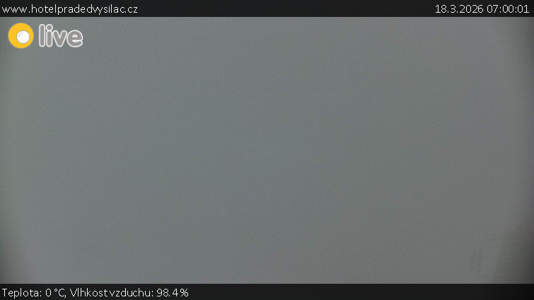 Praděd - Vysílač - Praděd - Vysílač - 18.3.2026 v 07:00