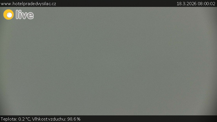 Praděd - Vysílač - Praděd - Vysílač - 18.3.2026 v 08:00