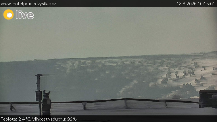 Praděd - Vysílač - Praděd - Vysílač - 18.3.2026 v 10:25