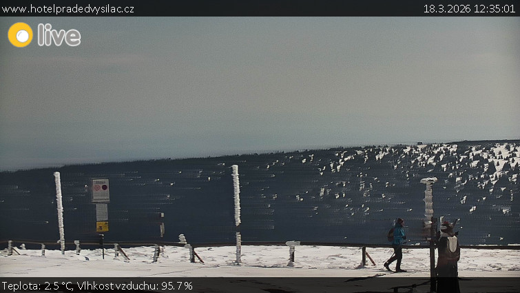 Praděd - Vysílač - Praděd - Vysílač - 18.3.2026 v 12:35