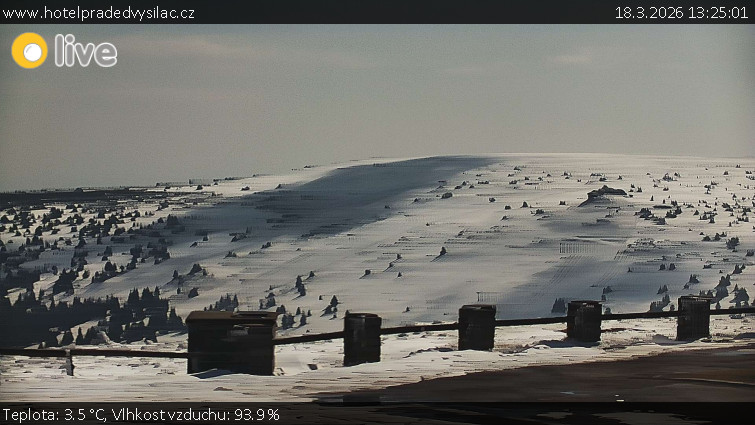 Praděd - Vysílač - Praděd - Vysílač - 18.3.2026 v 13:25