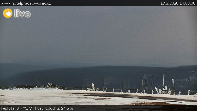 Praděd - Vysílač - Praděd - Vysílač - 18.3.2026 v 14:00