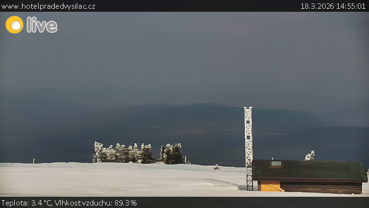 Praděd - Vysílač - Praděd - Vysílač - 18.3.2026 v 14:55