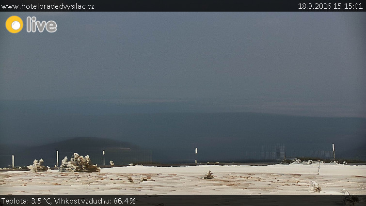 Praděd - Vysílač - Praděd - Vysílač - 18.3.2026 v 15:15