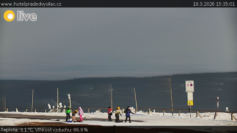 Praděd - Vysílač - Praděd - Vysílač - 18.3.2026 v 15:35