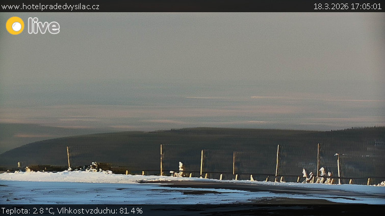 Praděd - Vysílač - Praděd - Vysílač - 18.3.2026 v 17:05