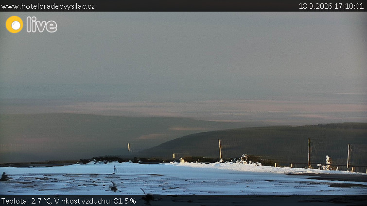 Praděd - Vysílač - Praděd - Vysílač - 18.3.2026 v 17:10