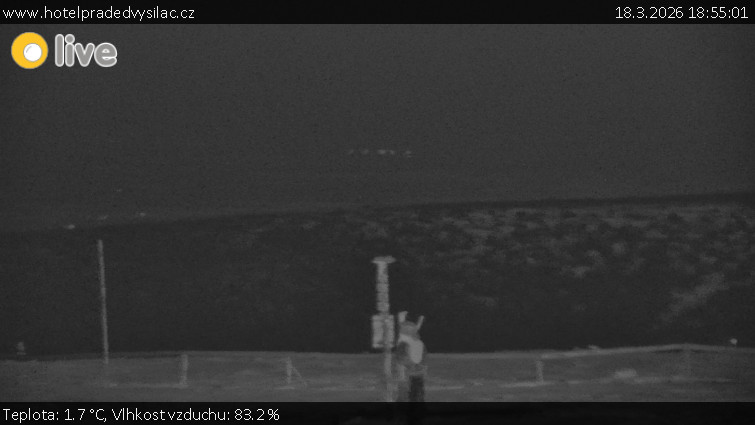 Praděd - Vysílač - Praděd - Vysílač - 18.3.2026 v 18:55