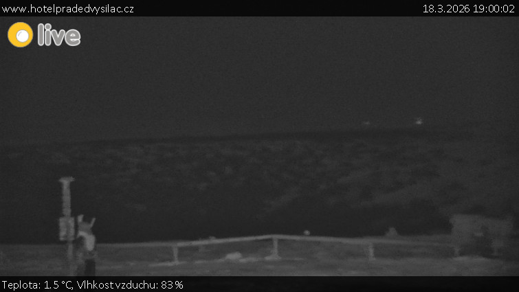 Praděd - Vysílač - Praděd - Vysílač - 18.3.2026 v 19:00