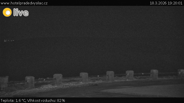 Praděd - Vysílač - Praděd - Vysílač - 18.3.2026 v 19:20