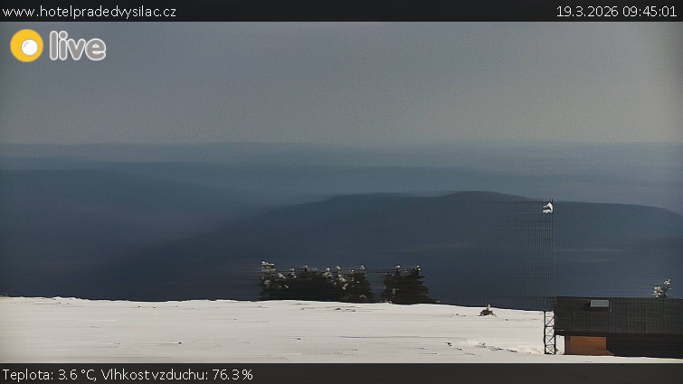 Praděd - Vysílač - Praděd - Vysílač - 19.3.2026 v 09:45