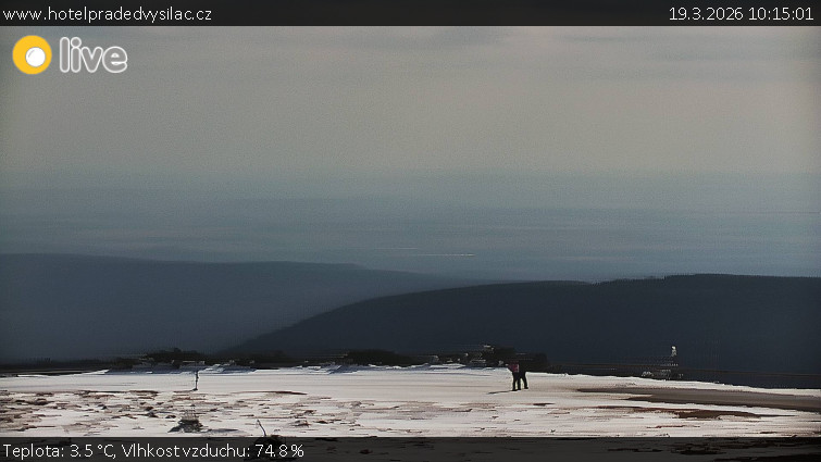 Praděd - Vysílač - Praděd - Vysílač - 19.3.2026 v 10:15