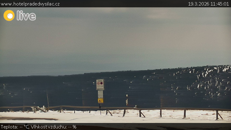 Praděd - Vysílač - Praděd - Vysílač - 19.3.2026 v 11:45