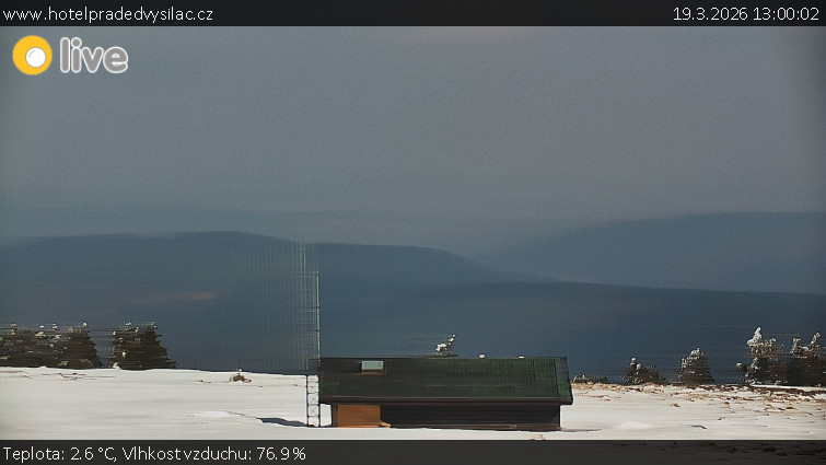 Praděd - Vysílač - Praděd - Vysílač - 19.3.2026 v 13:00