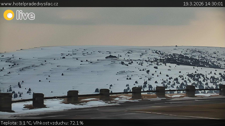 Praděd - Vysílač - Praděd - Vysílač - 19.3.2026 v 14:30