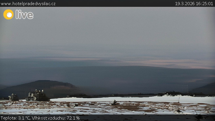 Praděd - Vysílač - Praděd - Vysílač - 19.3.2026 v 16:25