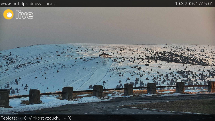 Praděd - Vysílač - Praděd - Vysílač - 19.3.2026 v 17:25