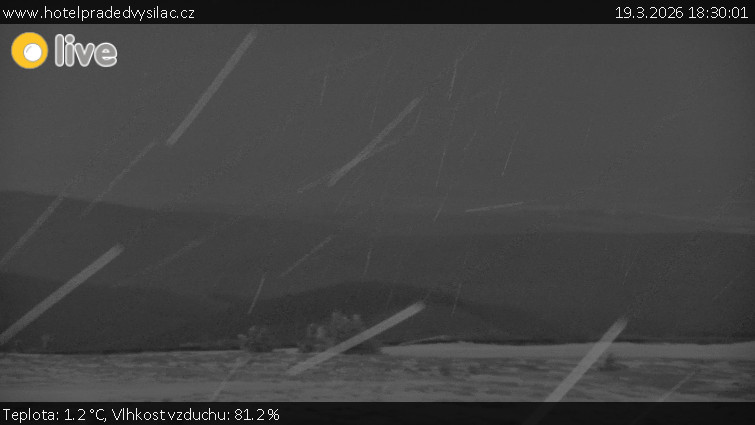 Praděd - Vysílač - Praděd - Vysílač - 19.3.2026 v 18:30