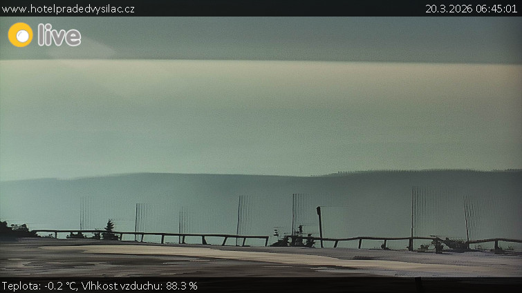 Praděd - Vysílač - Praděd - Vysílač - 20.3.2026 v 06:45