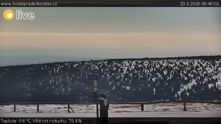 Praděd - Vysílač - Praděd - Vysílač - 20.3.2026 v 08:40