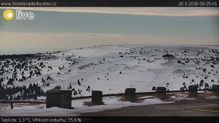 Praděd - Vysílač - Praděd - Vysílač - 20.3.2026 v 09:25