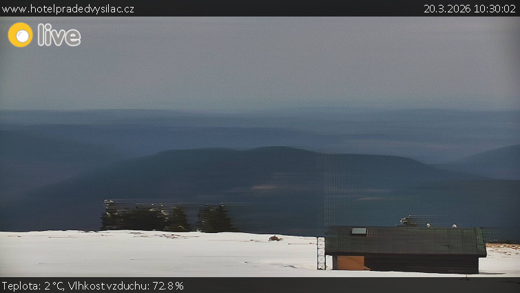 Praděd - Vysílač - Praděd - Vysílač - 20.3.2026 v 10:30