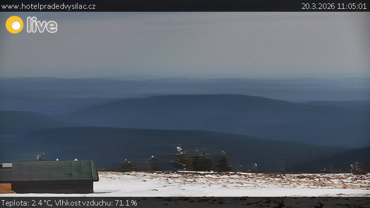 Praděd - Vysílač - Praděd - Vysílač - 20.3.2026 v 11:05